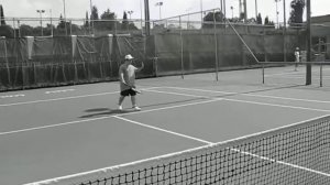 Dudi Sela trains with Elad Gevandschnaider