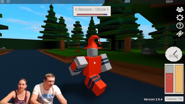 Играем в прятки roblox blox hunt! Кто лучше спрячется! Новые приключения мульт героя Роблокс KATALE смотреть онлайн