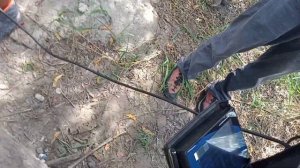 Demo of MAKRO DEEPHUNTER 3D METAL DETECTOR on CLIENT / 3D METAL DETECTOR