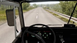 BeamNG.drive - KAMAZ 54115 Truckers 2000 - Car Show Test Drive Crash .