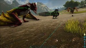 Виверны в Арк | Как вырастить виверну ?|Как украсть яйцо виверны ?|ARK Survival Evolved