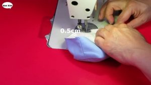 DIY세로 지퍼 파우치를 만드는 쉬운 방법/the easy way that make a vertical zipper pouch