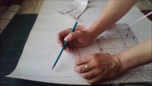 Юбка в складку на кокетке ( Выкройка) для девочки