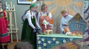 Кукольный спектакль "Гуси-лебеди"