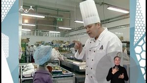По секрету всему свету. Аэропорт. Питание (сурдоперевод)