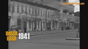 Днепропетровск, 1941 год.  Редкая немецкая кинохроника