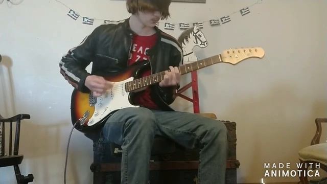 zz top 16 tons guitar cover