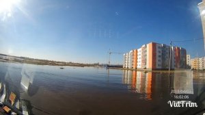 Паводок в Могилеве  м. р-н. Казимировка.