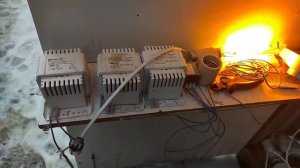 Дроссель Днат 400W Евросвет гудит