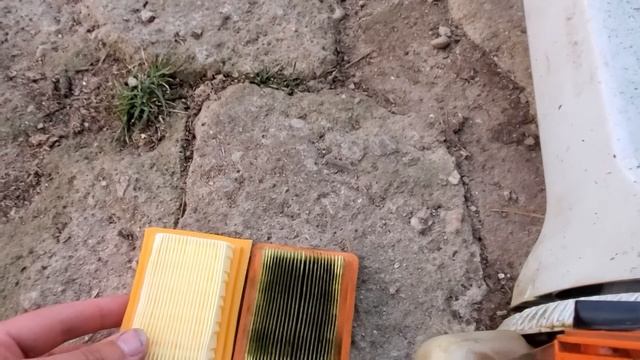 Воздушный фильтр для кустореза штиль fs250-fs450 из китая! смотреть онлайн