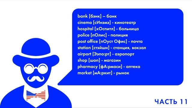 АНГЛИЙСКИЙ ЯЗЫК КАЖДЫЙ ДЕНЬ ПО 15 МИНУТ ЛУЧШИЕ 1000 СЛОВ 11 ЧАСТЬ 10 слов