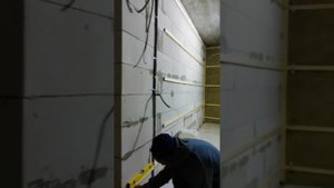 Баня в цокольном этаже своими руками. День 3