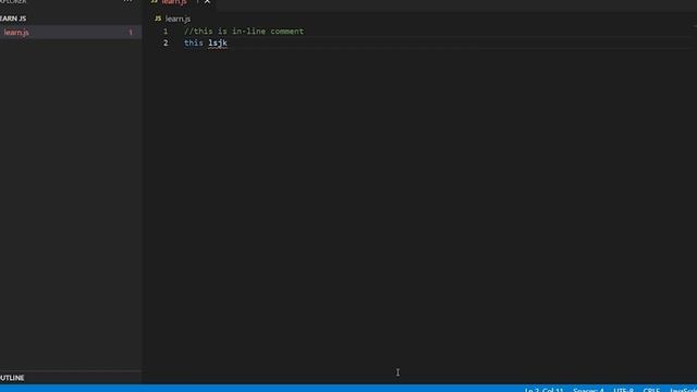 Comments in javascript | 30 days of JavaScript | malayalam | Hackphiles