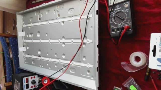 Ремонт подсветки панели телевизор LG 32LN450 смотреть онлайн