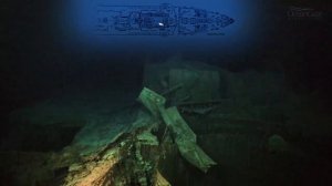 Титаник на дне океана