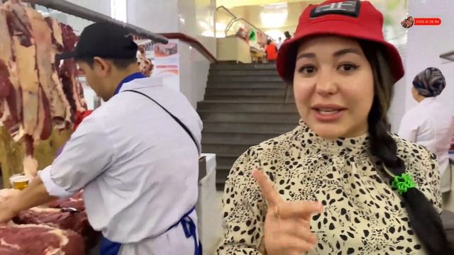 Кыргызстан! ВОСТОЧНЫЙ БАЗАР! Шашлык, Плов, Самса! Домашняя Колбаса ! Street food