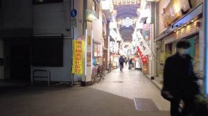 Ночная прогулка по Токио - Джуджо, Япония【4K HDR】