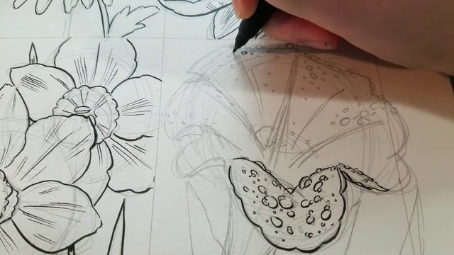 How to Draw 🎕Morning Glories🎕 смотреть онлайн