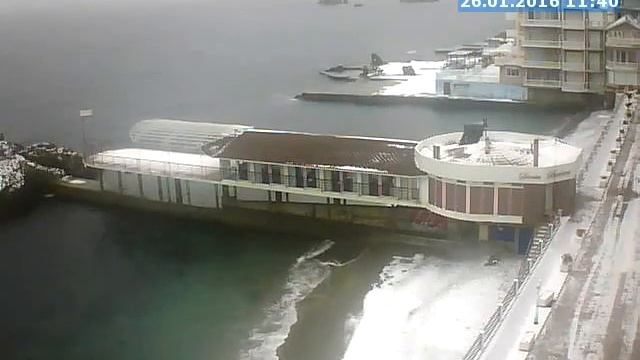 Алушта. Вебкамера "Утес" (21.01.2016-31.01.2016) смотреть онлайн