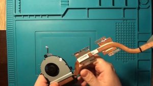 Ремонт системы охлаждения и Wi Fi модуля ноутбука ASUS K501U