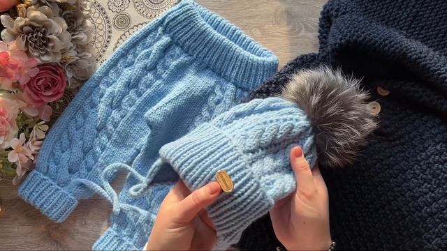 Вяжу новинку/ готовая работа / распаковка посылки с пряжей / вяжу детские вещи