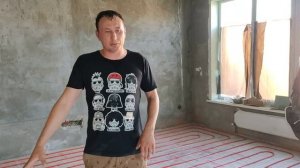 Как недорого и эффективно делать подложку и крепить водяной теплый пол.