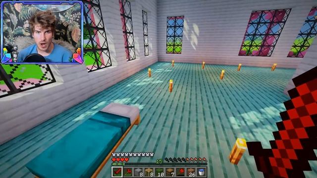 I made a MISTAKE while Building My House.. | Minecraft X Life #4 смотреть онлайн