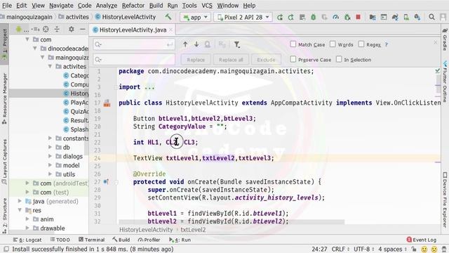Multiple Choice Quiz App with SQLite Integration Part 36 - Create More Categories for Go Quiz App смотреть онлайн