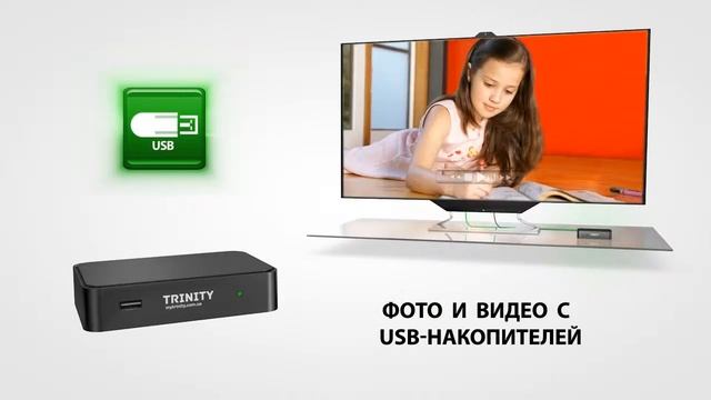 IPTV медиаплеер TRINITY
