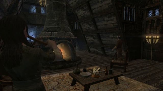 Skyrim musical tour: Candlehearth Hall, Windhelm (Become a Bard mod) смотреть онлайн