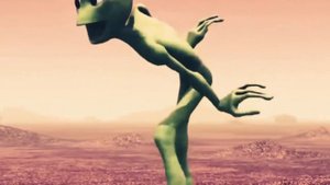 funny alien dance(dame tu casita) reverse+speed version