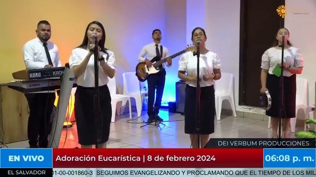 Santa Eucaristía y Adoración Eucarística  8 de febrero de 2024