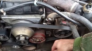 Рвет ремень агрегатов УАЗ патриот