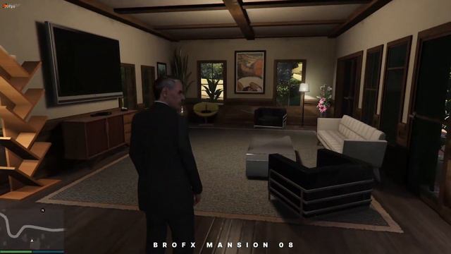 GTA V MLO Open Interior MANSION 08 by brofx (FIVEM) смотреть онлайн