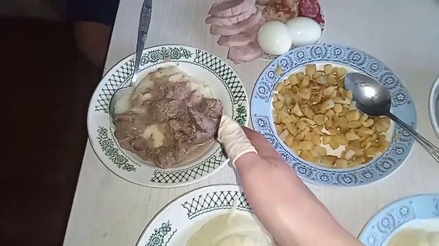 Меню на неделю. Что готовила в течении недели.