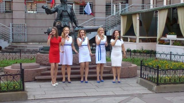 "Над окошком месяц" (на стихи С. Есенина) (a cappella cover) смотреть онлайн