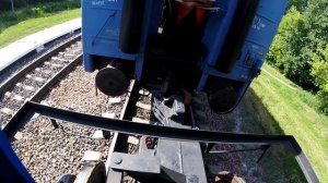 Ходовые тормозные испытания вагона-хоппера для перевозки зерна HD Running brake tests