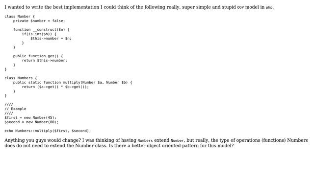 Code Review: Review a simple PHP OOP model смотреть онлайн