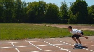 Урок по физкультуре "Прыжок в длину с места" 5-6 класс