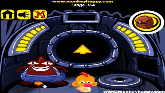 Прохождение Игры. Обезьянка Идёт К Счастью. Этап 354. Освобождение Монстра. Мультик Игра. смотреть онлайн