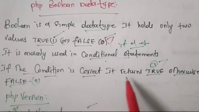 Datatypes in PHP Tamil