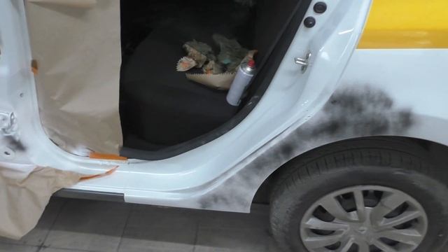 Рено Логан обзор косяков и подготовка к покраске. смотреть онлайн