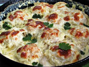 Вкусное ароматное блюдо из КУРИНОГО ФАРША. Идеально на ужин!/Рецепт на скорую руку.mp4