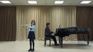 Пахнёва Марианна. 10 лет. Д. Шостакович. "Вроде марша"