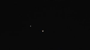 Юпитер и Венера на небе. Предельное сближение светил.