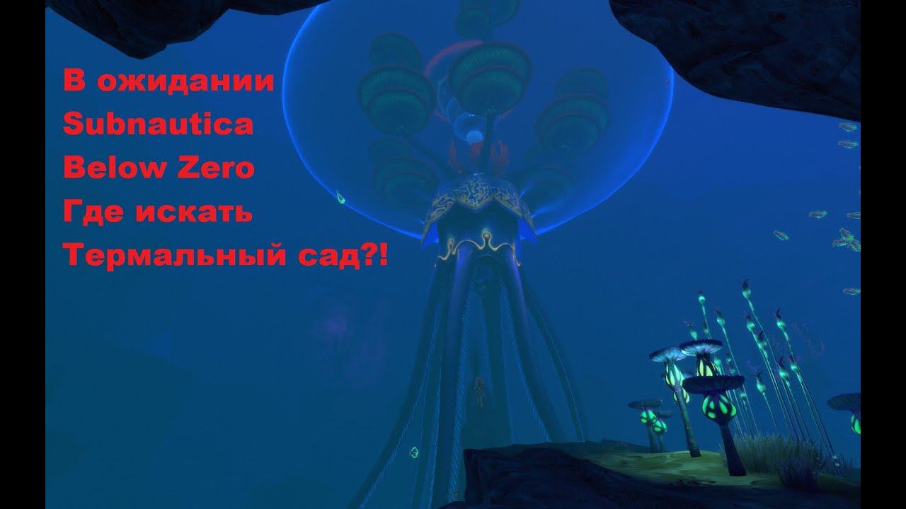 В ожидании релиза Subnautica Below Zero. Где искать термальный сад?!