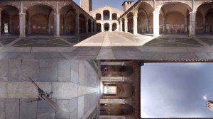 360 video: Basilica of Sant'Ambrogio, Milan, Italy