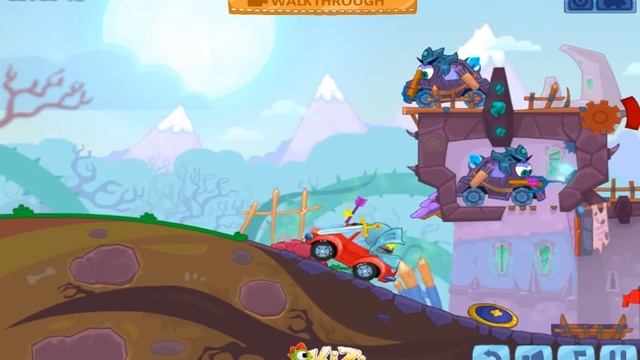 Wheely 6: fairy tale. Вилли 6: сказка. Прохождение игры 9-14 уровни. смотреть онлайн
