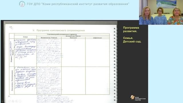 Организация совместной работы педагогов с семьей ребенка с ОВЗ