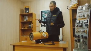 Обзор газовой тепловой пушки  BLP 17 M